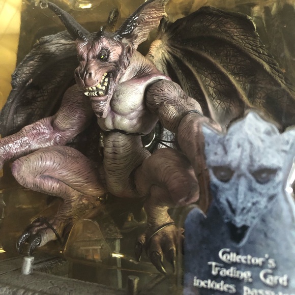 2002 Stan Winston Creatures Extreme Gargoyles LUCIAN Posable Figure NWT - Picture 7 of 14